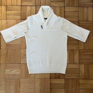 White Sweater Turtleneck